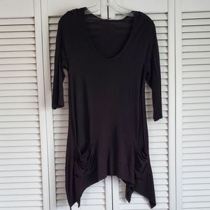 Kim & Cami black blouse